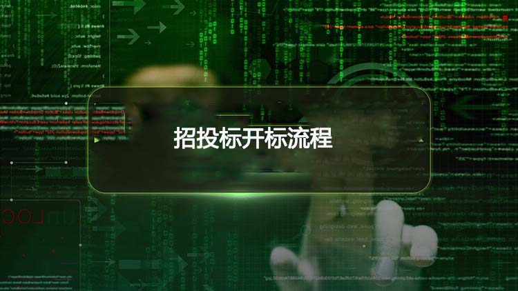 招投标开标流程