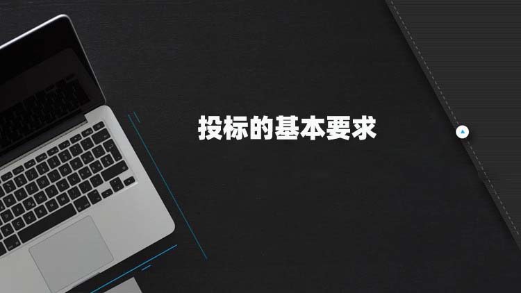 投标的基本要求