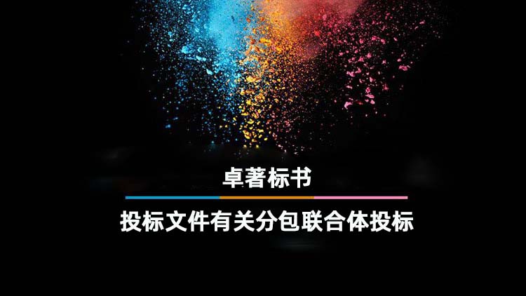 投标文件有关分包联合体投标